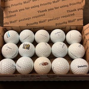 15 Titleist ProV1 golf balls